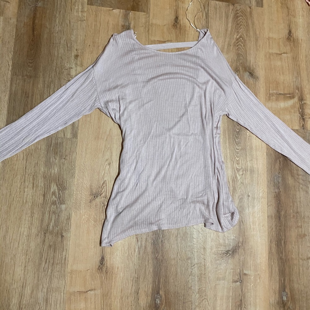 Tan long sleeve shirt